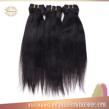 Grade 6A Brazilian Virgin Hair Straight Human Hair Bundles Free Shipping Natural Black Cheap Brazilian Straight Virgin Hair